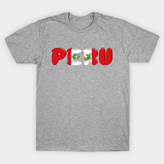 Peru! T-Shirt by MysticTimeline